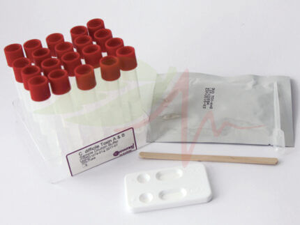 Экспресс-тест для качественного выявления антигенов Clostridium difficile (токсин A и токсин B)