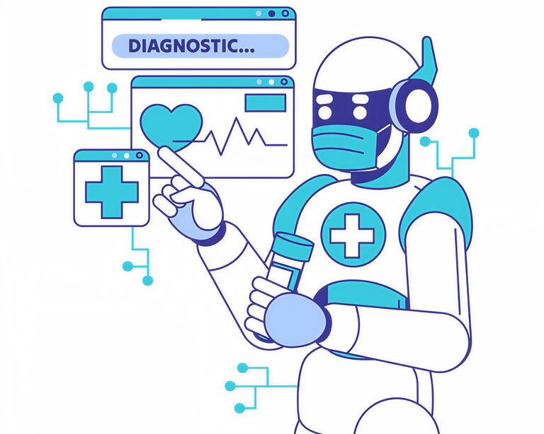 Искусственный интеллект в белом халате